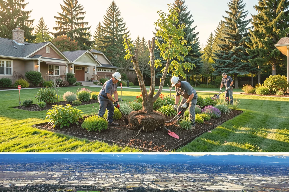 Exposed Aggregate Concrete in SeaTac, King County, WA - Warm, dry summer weather gives the precise cure timing needed to expose aggregate evenly and seal it before rain returns.