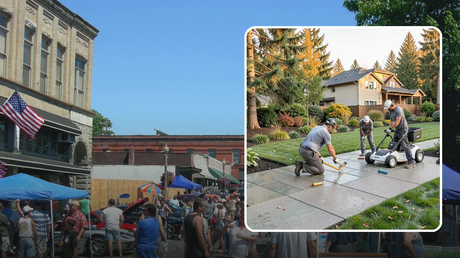 Exposed Aggregate Concrete in Snohomish, Snohomish County, WA - We finish exposed aggregate concrete that delivers natural texture and exceptional slip resistance for rainy climates.