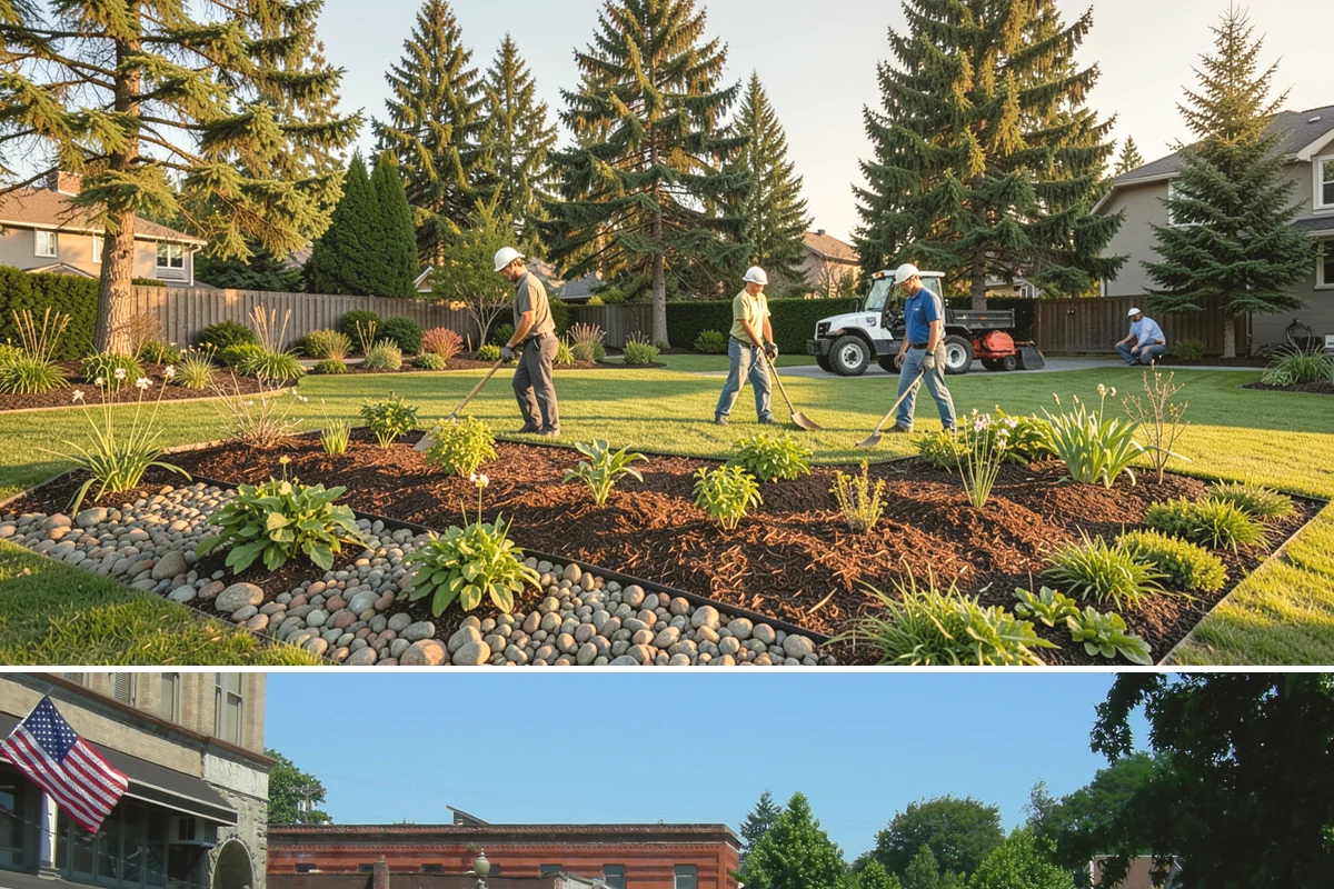 Exposed Aggregate Concrete in Snohomish, Snohomish County, WA - Warm, dry summer weather gives the precise cure timing needed to expose aggregate evenly and seal it before rain returns.