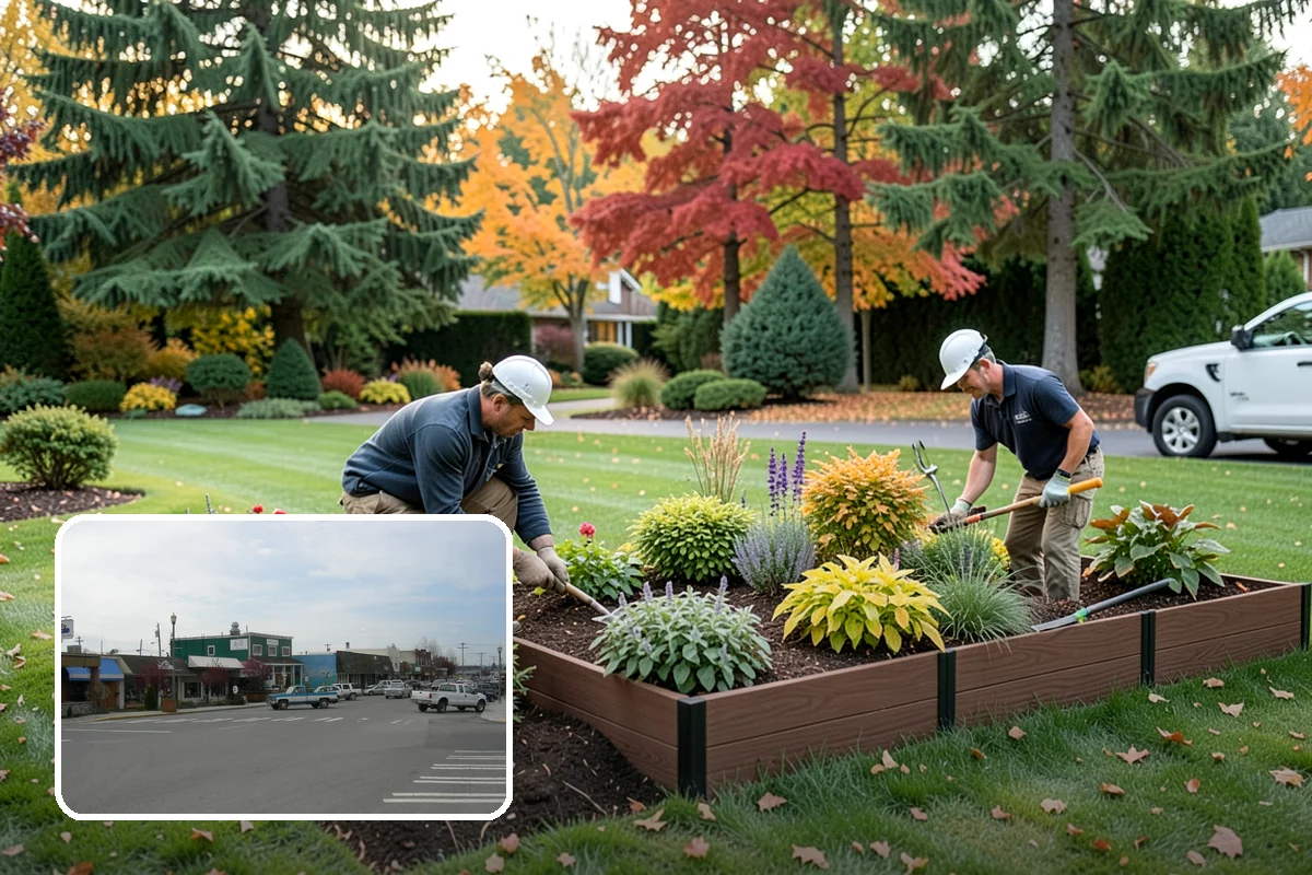 Exposed Aggregate Concrete in Stanwood, Snohomish County, WA - Naturally textured surface offers superior wet-weather grip