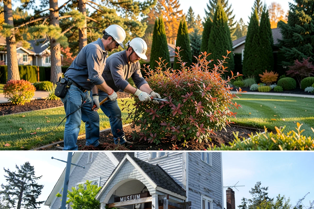 Exposed Aggregate Concrete in Steilacoom, Pierce County, WA - Warm, dry summer weather gives the precise cure timing needed to expose aggregate evenly and seal it before rain returns.