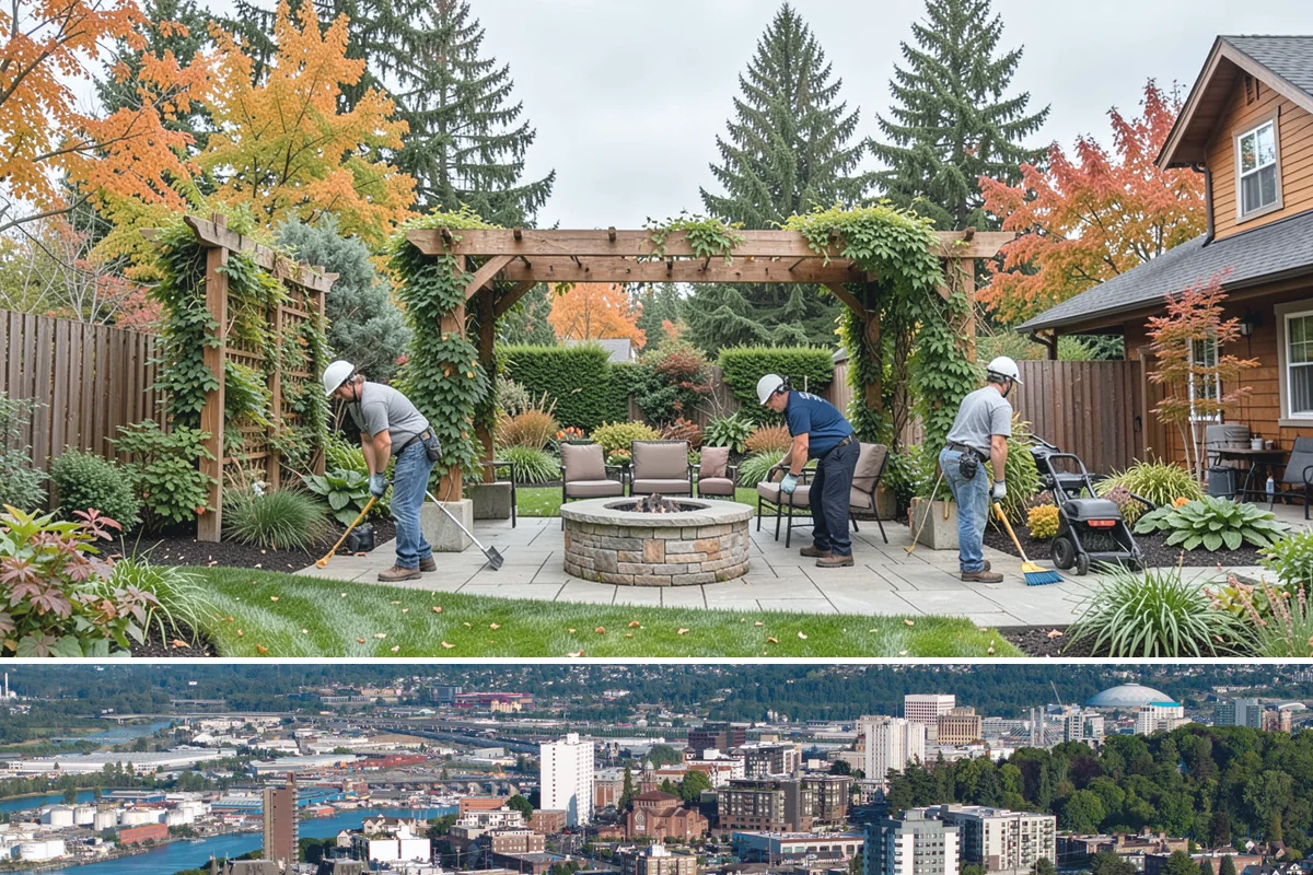 Exposed Aggregate Concrete in Tacoma, Pierce County, WA - Warm, dry summer weather gives the precise cure timing needed to expose aggregate evenly and seal it before rain returns.