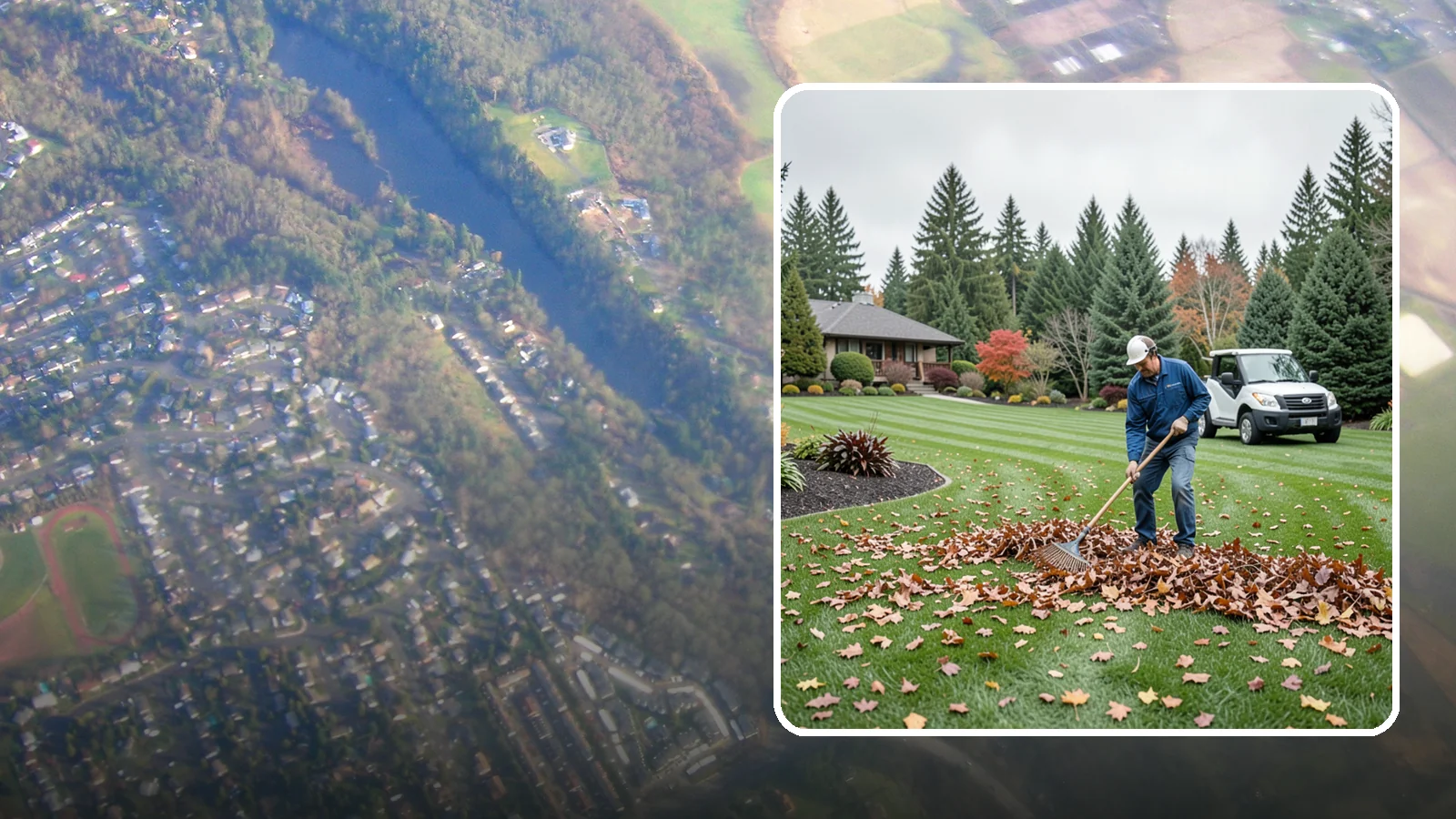 Fall Cleanup in Algona, King County, WA - A comprehensive fall cleanup that clears leaves and debris and prepares your landscape for winter.