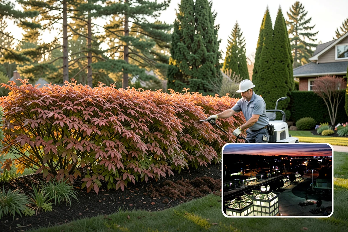 Fall Cleanup in Auburn, King County, WA - Removes smothering leaf drop