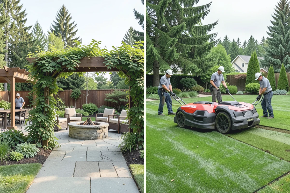 Fall Cleanup in Bonney Lake, Pierce County, WA - Assess leaf drop and debris