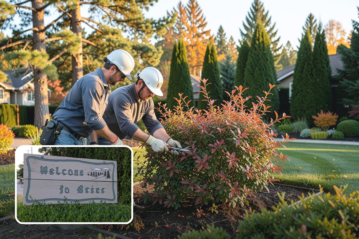 Fall Cleanup in Brier, Snohomish County, WA - Removes smothering leaf drop