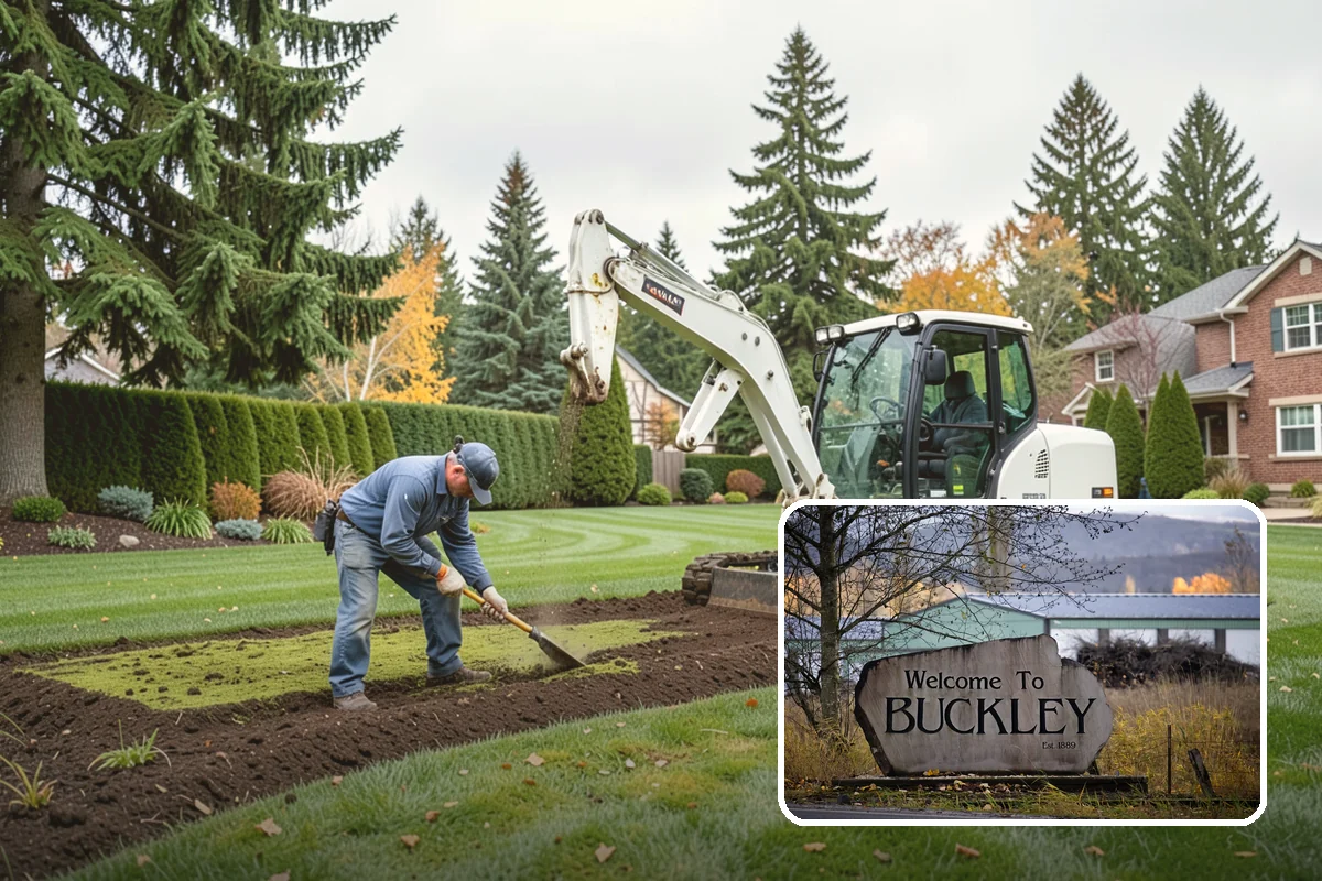Fall Cleanup in Buckley, Pierce County, WA - Removes smothering leaf drop
