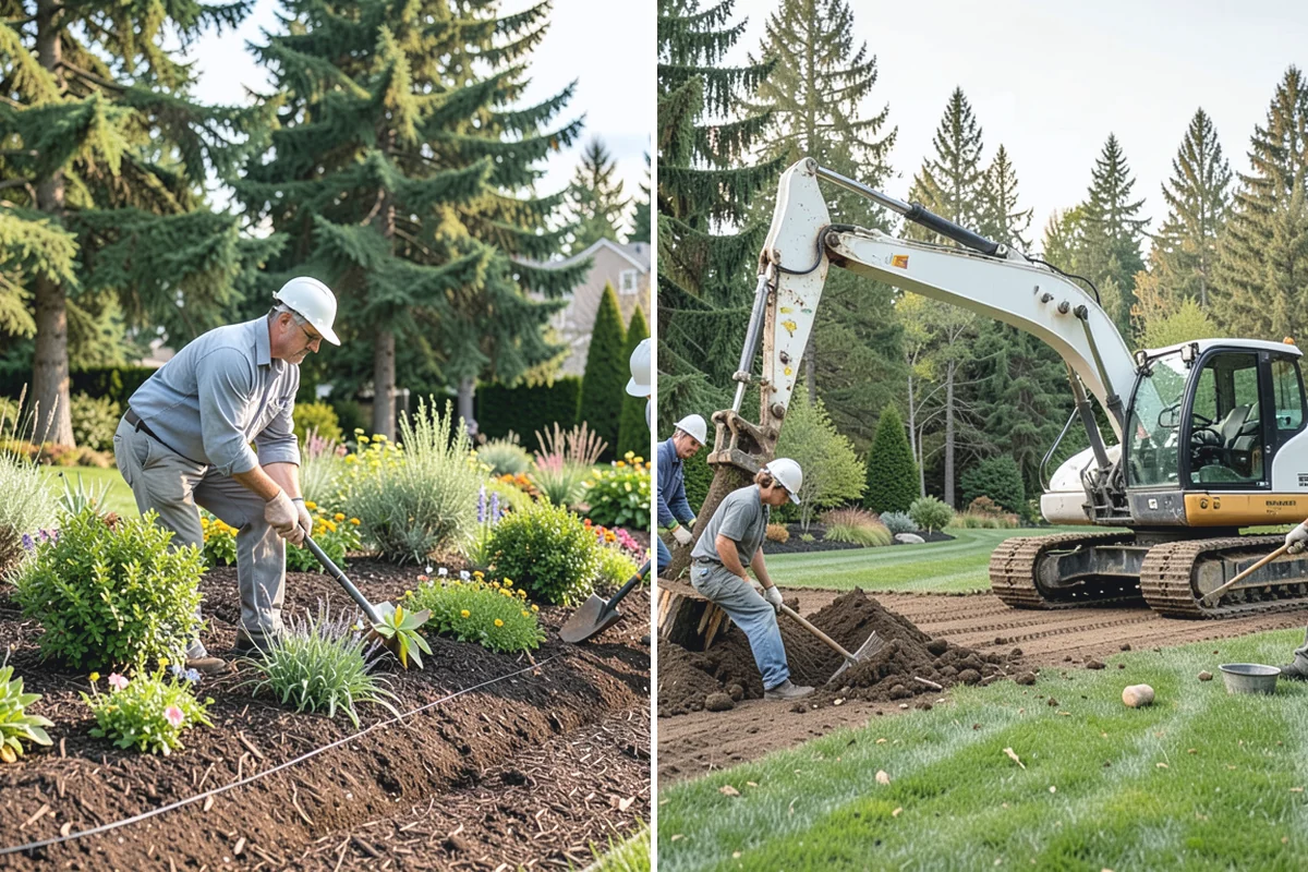 Fall Cleanup in Buckley, Pierce County, WA - Assess leaf drop and debris