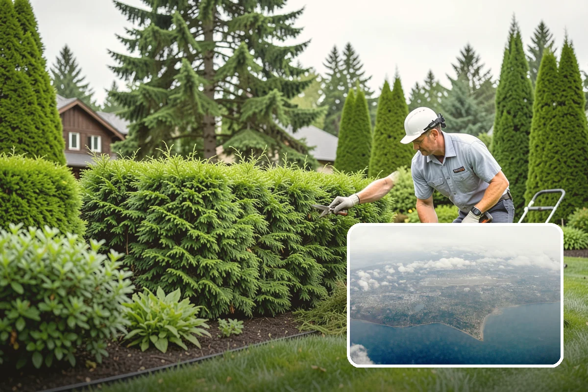 Fall Cleanup in Burien, King County, WA - Removes smothering leaf drop
