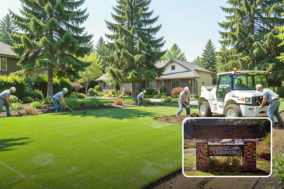 Fall Cleanup in Carbonado, Pierce County, WA - Removes smothering leaf drop