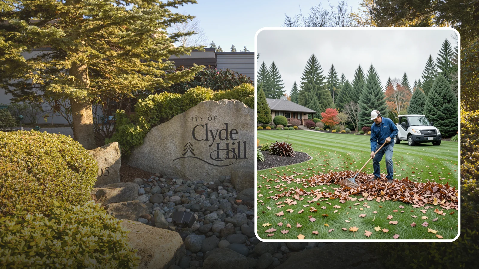 Fall Cleanup in Clyde Hill, King County, WA - A comprehensive fall cleanup that clears leaves and debris and prepares your landscape for winter.