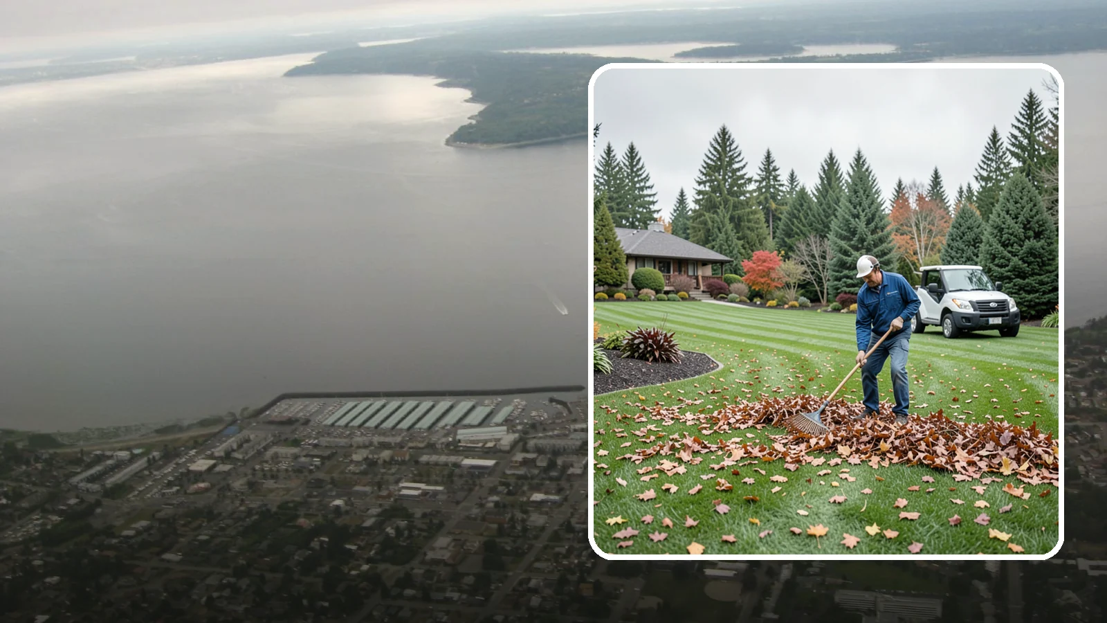 Fall Cleanup in Des Moines, King County, WA - A comprehensive fall cleanup that clears leaves and debris and prepares your landscape for winter.