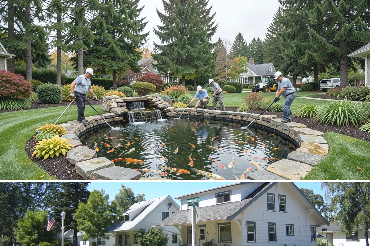 Fall Cleanup in DuPont, Pierce County, WA - Done in fall, often in one or more passes as leaves drop.