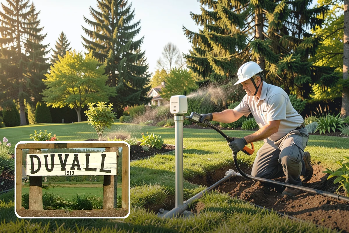 Fall Cleanup in Duvall, King County, WA - Removes smothering leaf drop