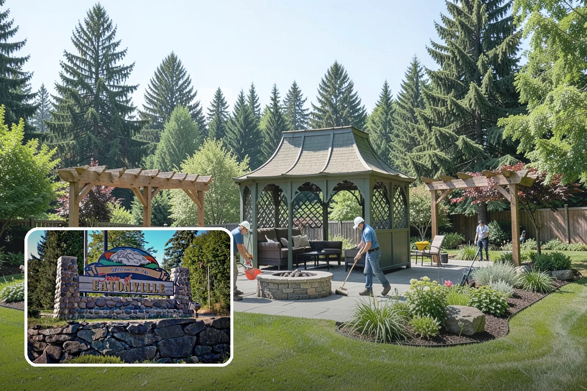 Fall Cleanup in Eatonville, Pierce County, WA - Removes smothering leaf drop