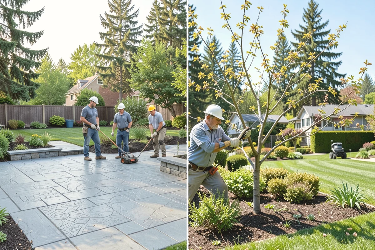 Fall Cleanup in Edgewood, Pierce County, WA - Assess leaf drop and debris