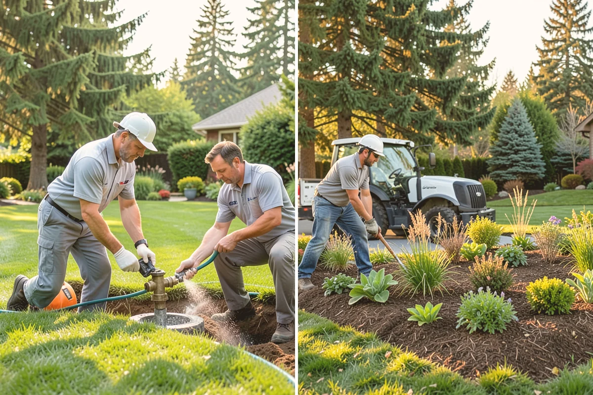Fall Cleanup in Edmonds, Snohomish County, WA - Assess leaf drop and debris