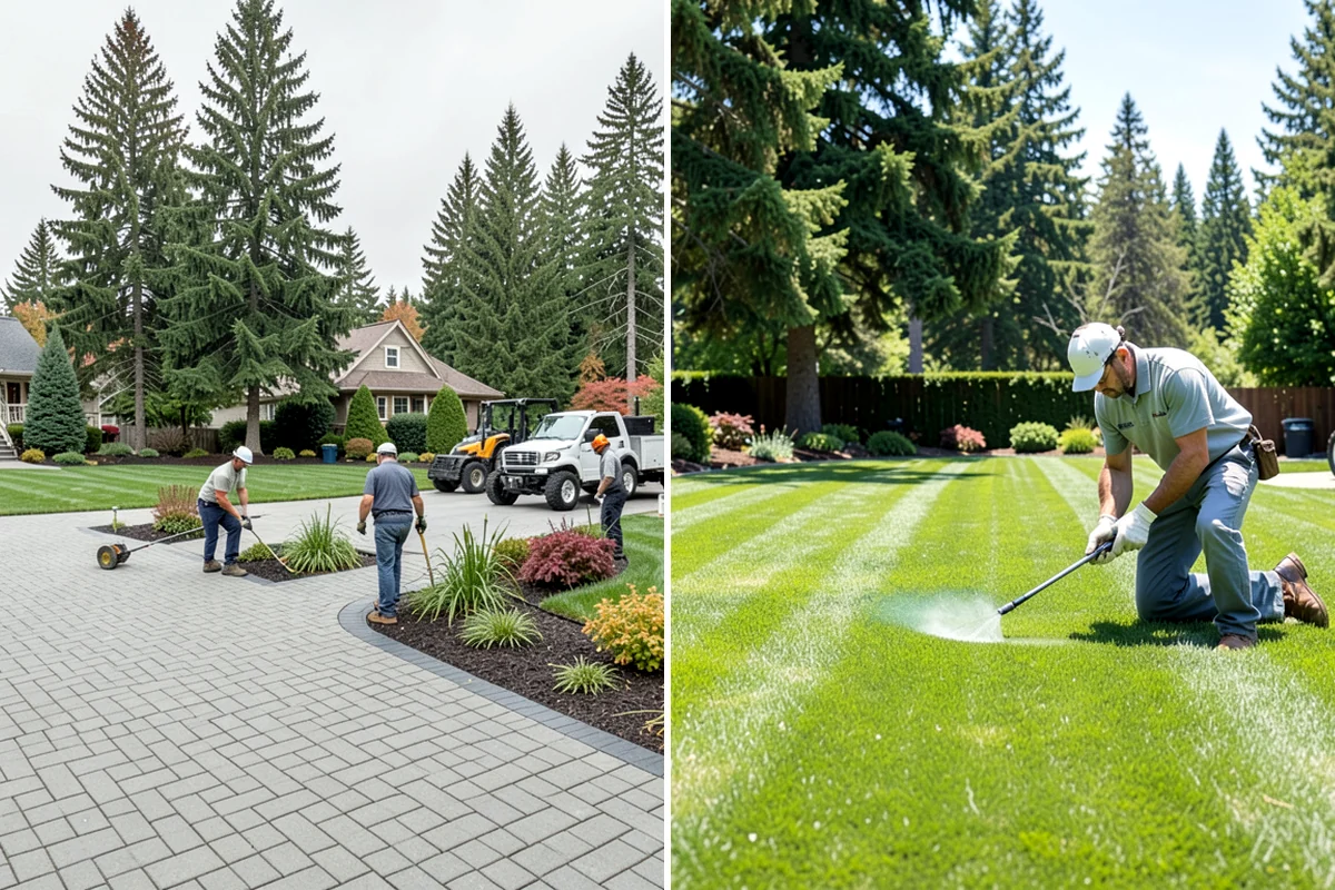 Fall Cleanup in Federal Way, King County, WA - Assess leaf drop and debris