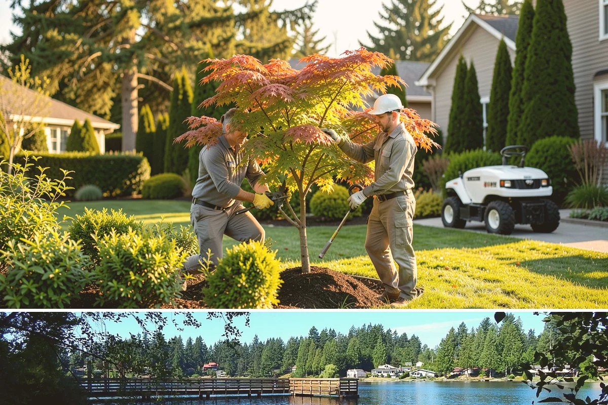 Fall Cleanup in Federal Way, King County, WA - Done in fall, often in one or more passes as leaves drop.