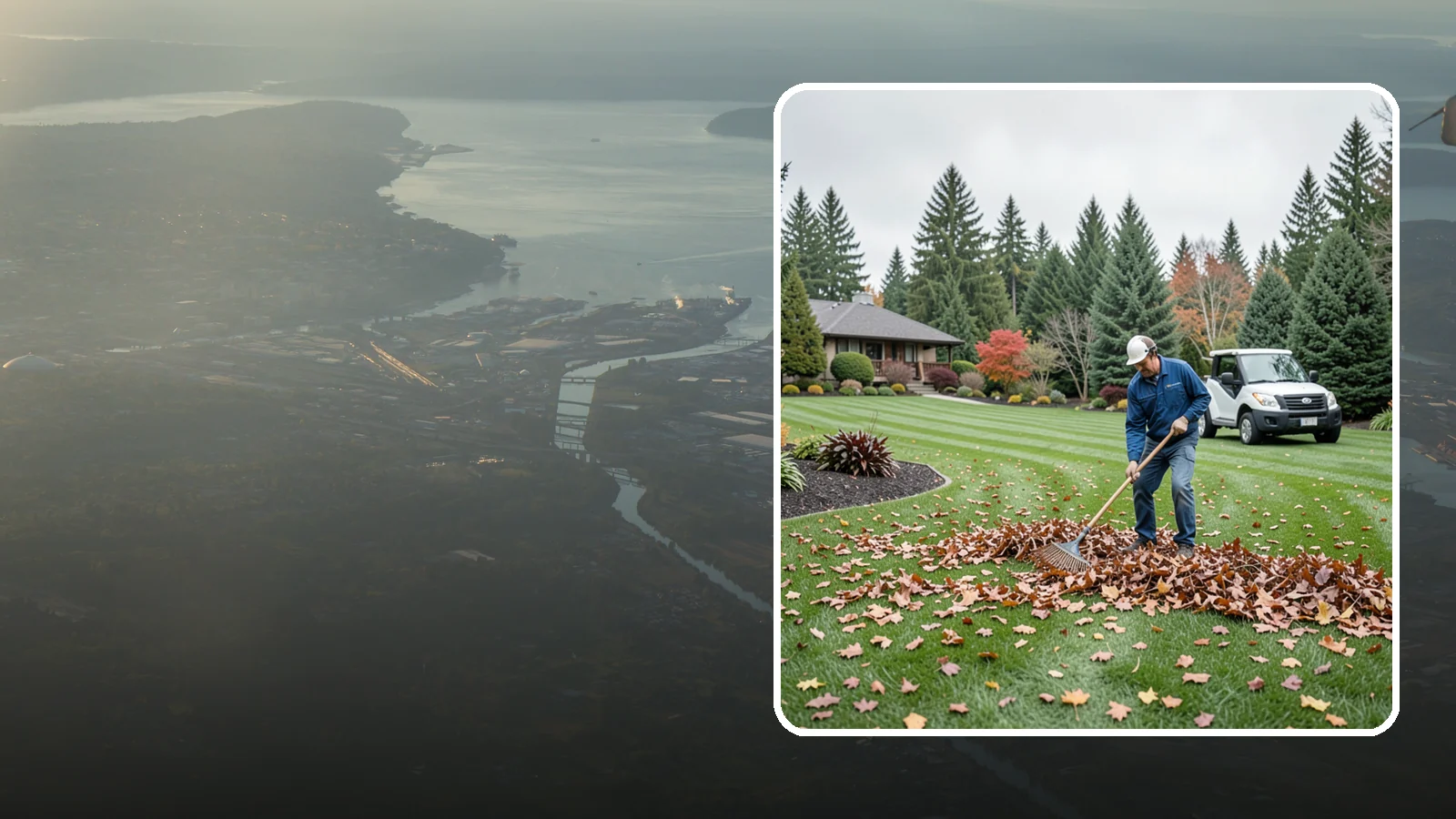Fall Cleanup in Fife, Pierce County, WA - A comprehensive fall cleanup that clears leaves and debris and prepares your landscape for winter.
