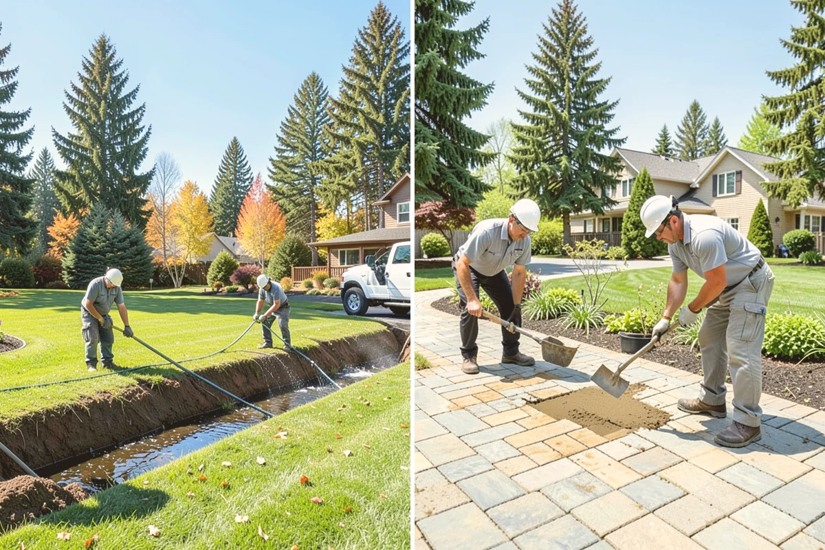 Fall Cleanup in Fife, Pierce County, WA - Assess leaf drop and debris