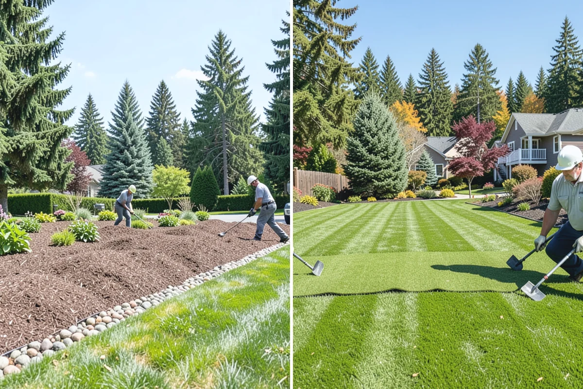 Fall Cleanup in Granite Falls, Snohomish County, WA - Assess leaf drop and debris