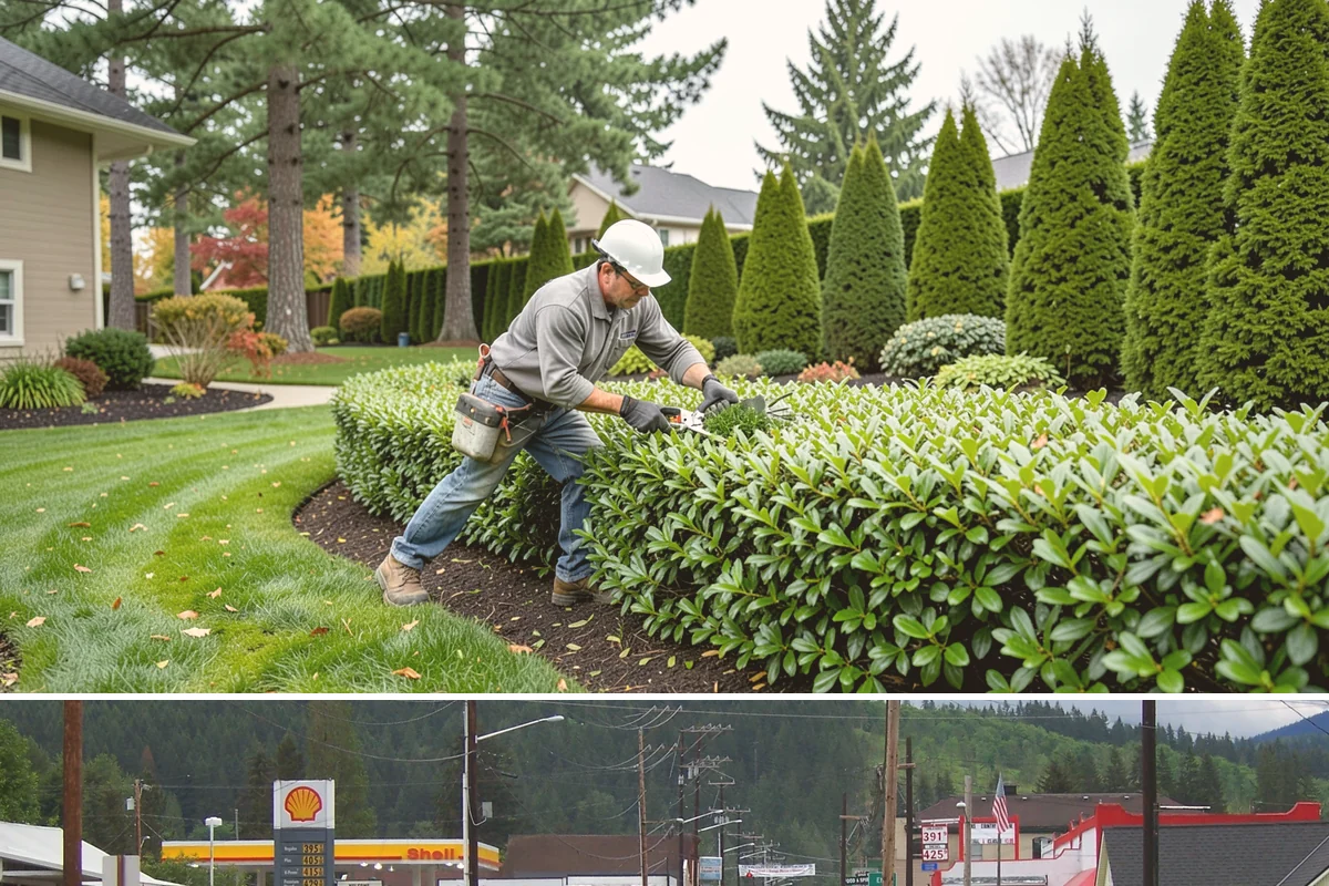Fall Cleanup in Granite Falls, Snohomish County, WA - Done in fall, often in one or more passes as leaves drop.