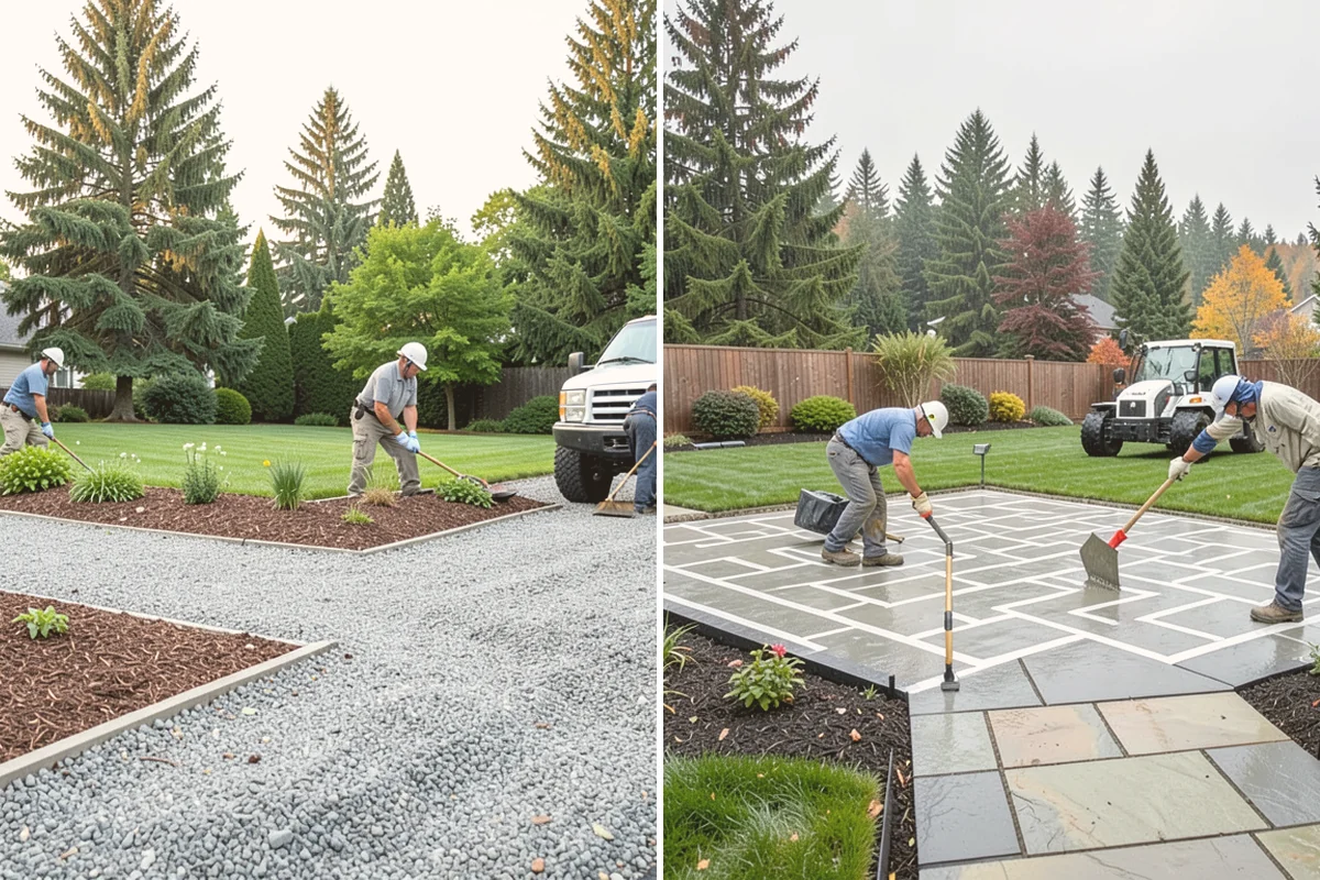Fall Cleanup in Kent, King County, WA - Assess leaf drop and debris