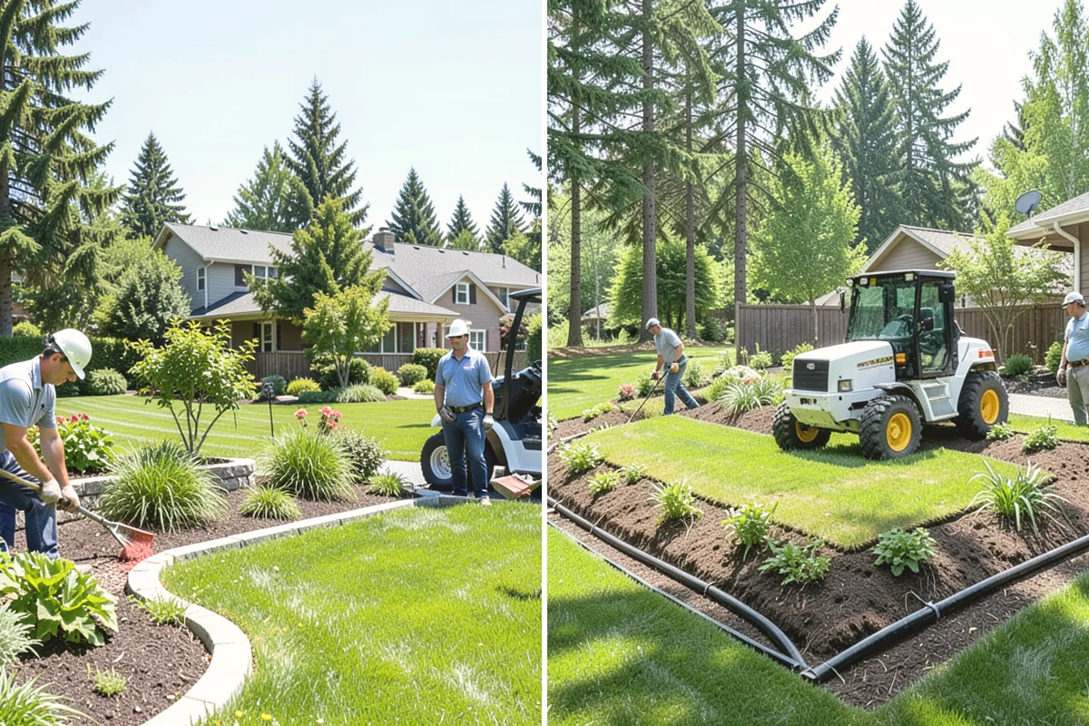 Fall Cleanup in Lake Stevens, Snohomish County, WA - Assess leaf drop and debris