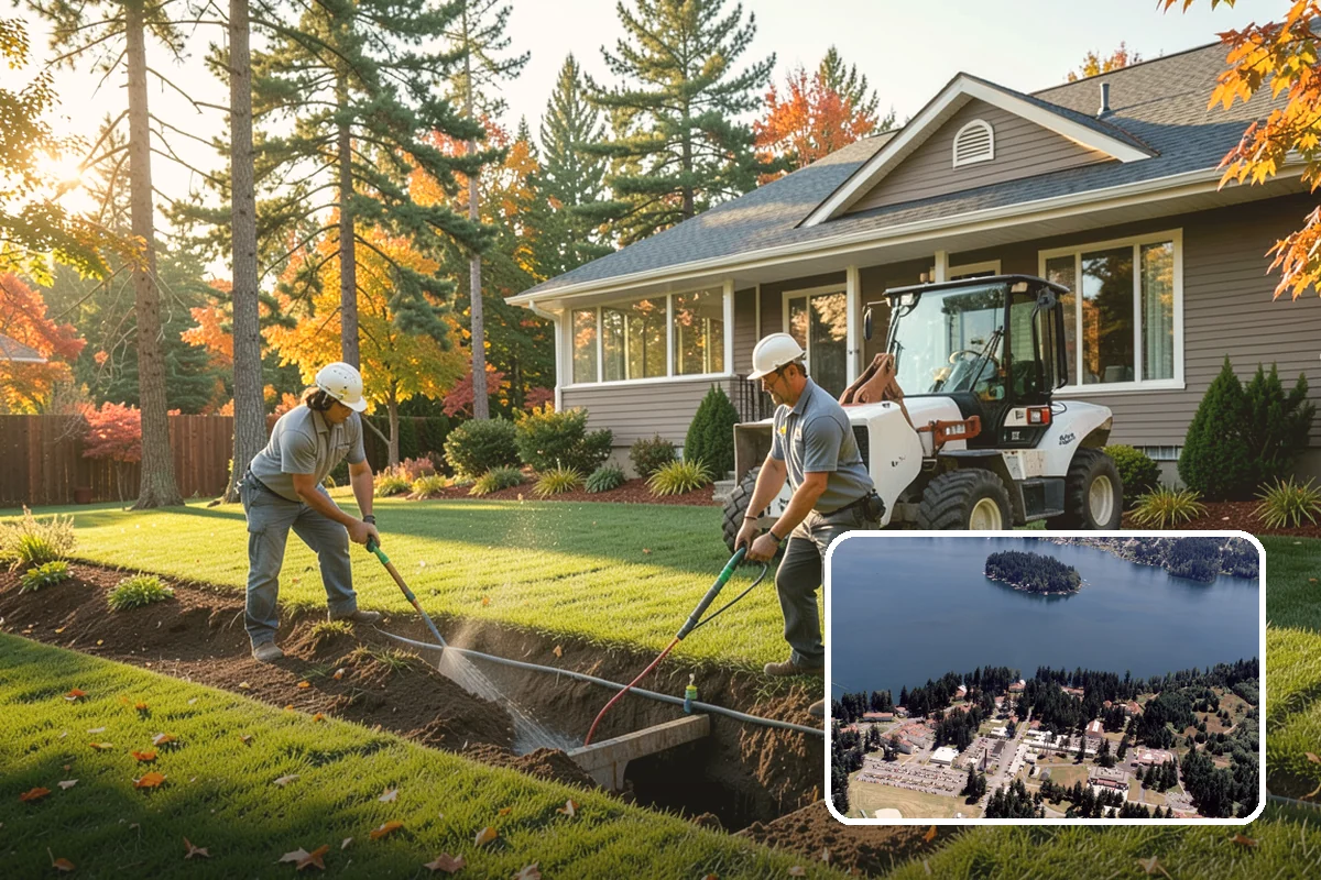 Fall Cleanup in Lakewood, Pierce County, WA - Removes smothering leaf drop
