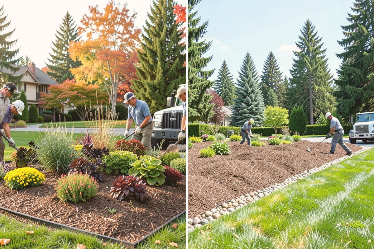 Fall Cleanup in Langley, Island County, WA - Assess leaf drop and debris