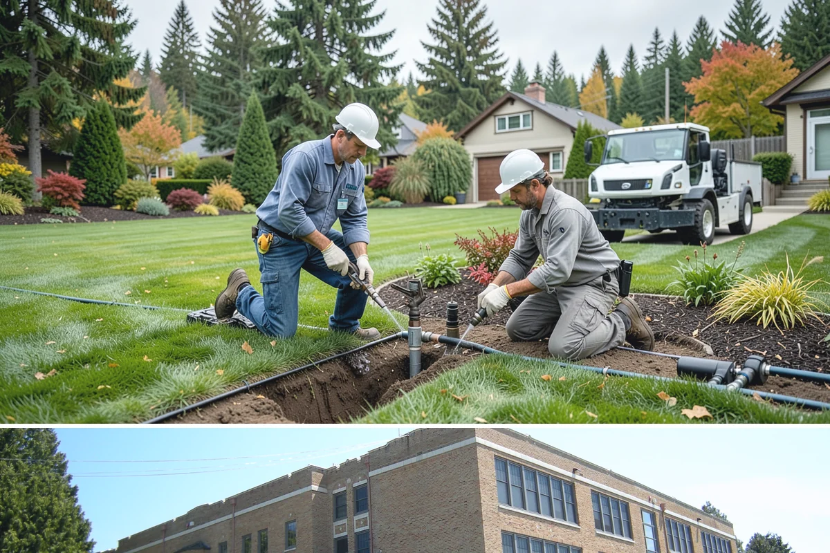 Fall Cleanup in Maple Valley, King County, WA - Done in fall, often in one or more passes as leaves drop.
