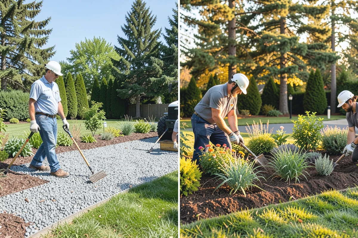 Fall Cleanup in Medina, King County, WA - Assess leaf drop and debris