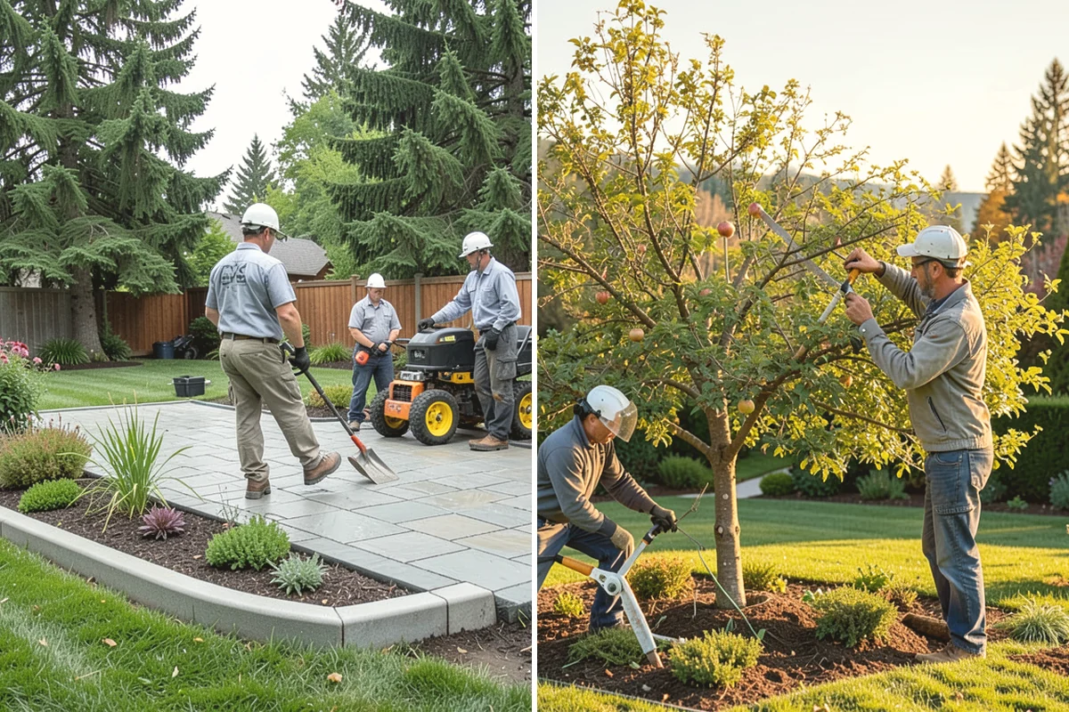 Fall Cleanup in Mercer Island, King County, WA - Assess leaf drop and debris