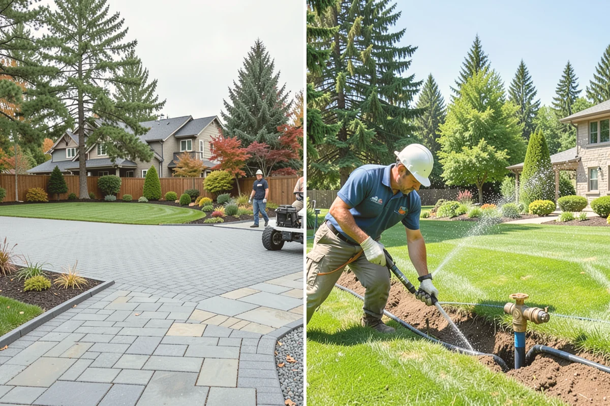 Fall Cleanup in Milton, King County, WA - Assess leaf drop and debris