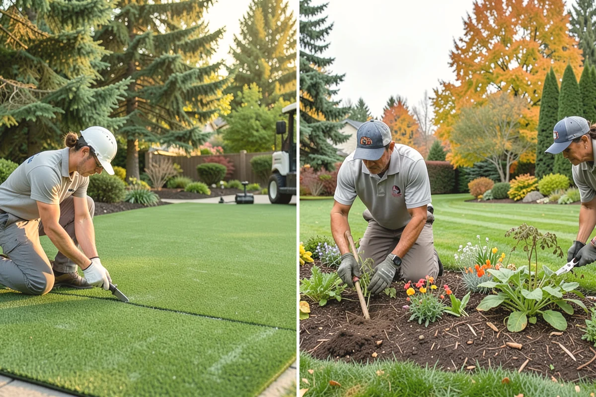 Fall Cleanup in Monroe, Snohomish County, WA - Assess leaf drop and debris
