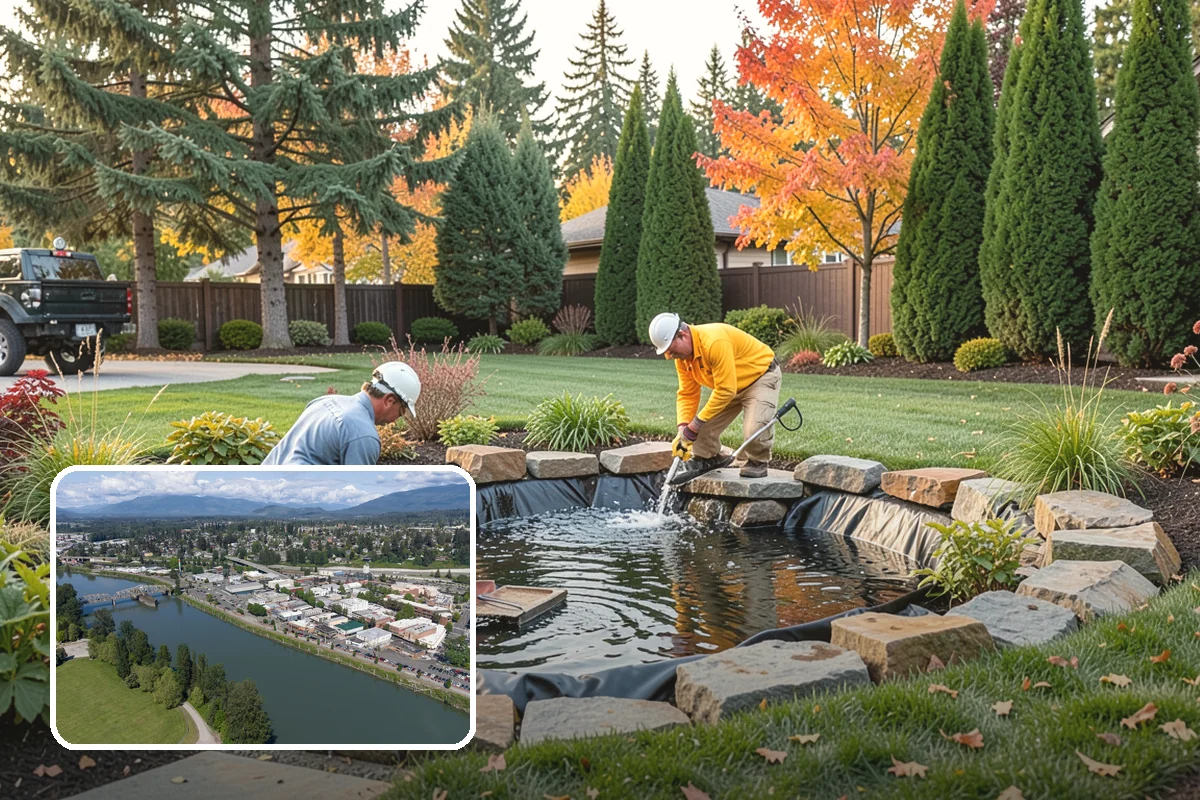 Fall Cleanup in Mount Vernon, Skagit County, WA - Removes smothering leaf drop