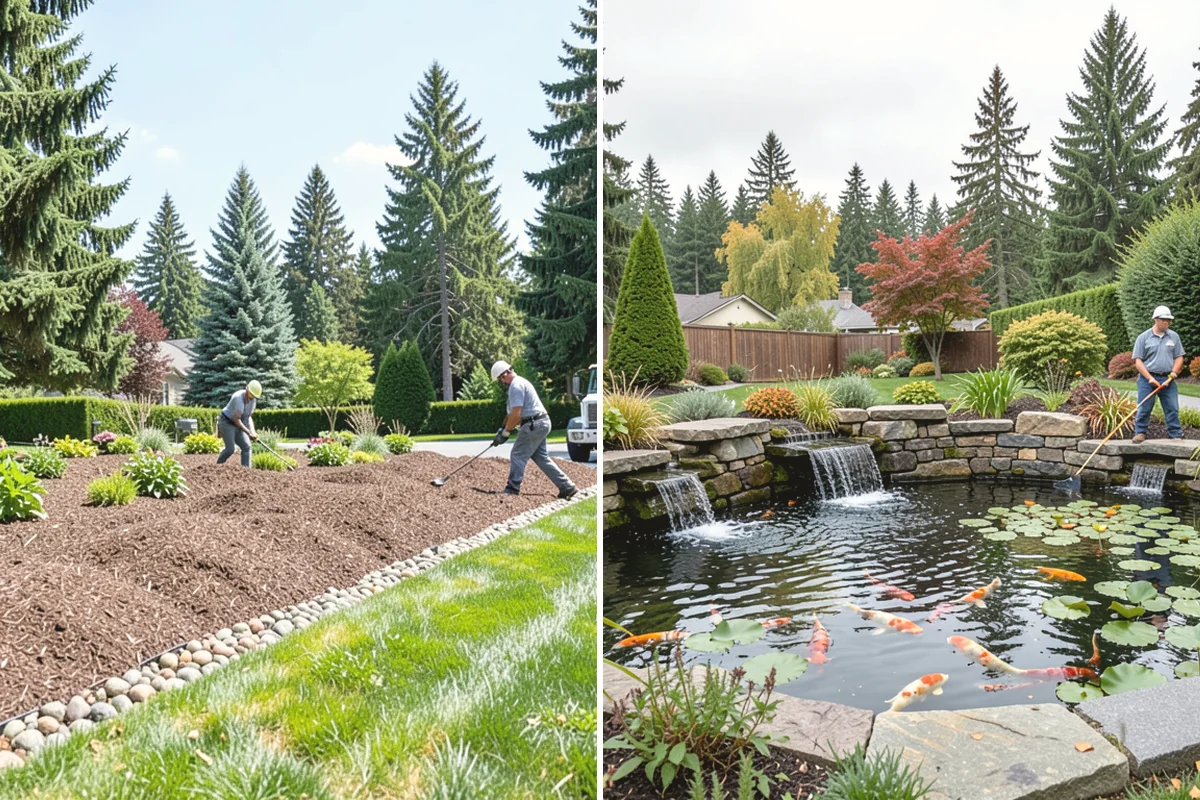 Fall Cleanup in North Bend, King County, WA - Assess leaf drop and debris