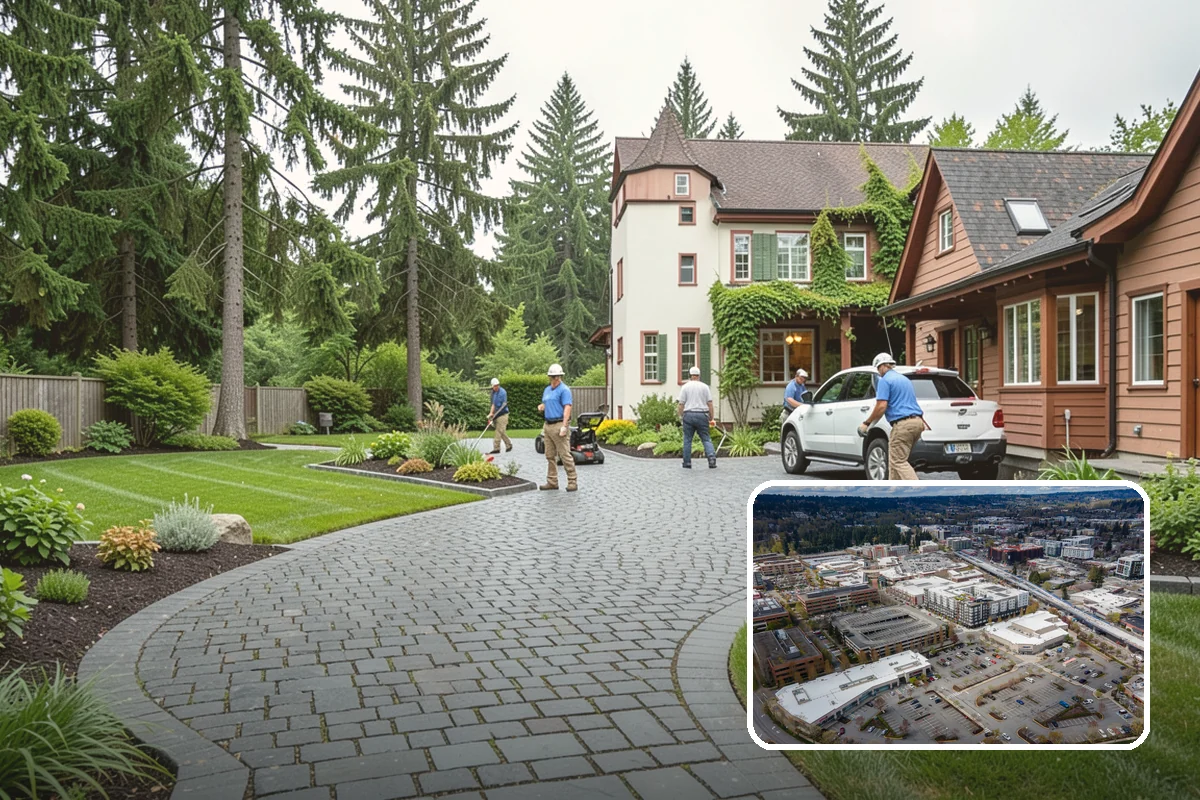 Fall Cleanup in Redmond, King County, WA - Removes smothering leaf drop