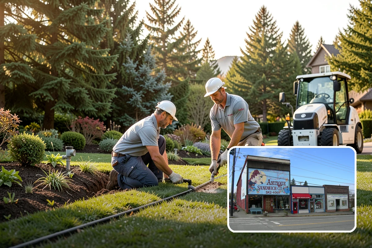 Fall Cleanup in Ruston, Pierce County, WA - Removes smothering leaf drop