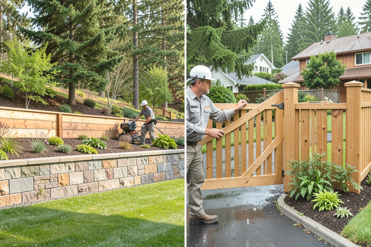 Fall Cleanup in Ruston, Pierce County, WA - Assess leaf drop and debris