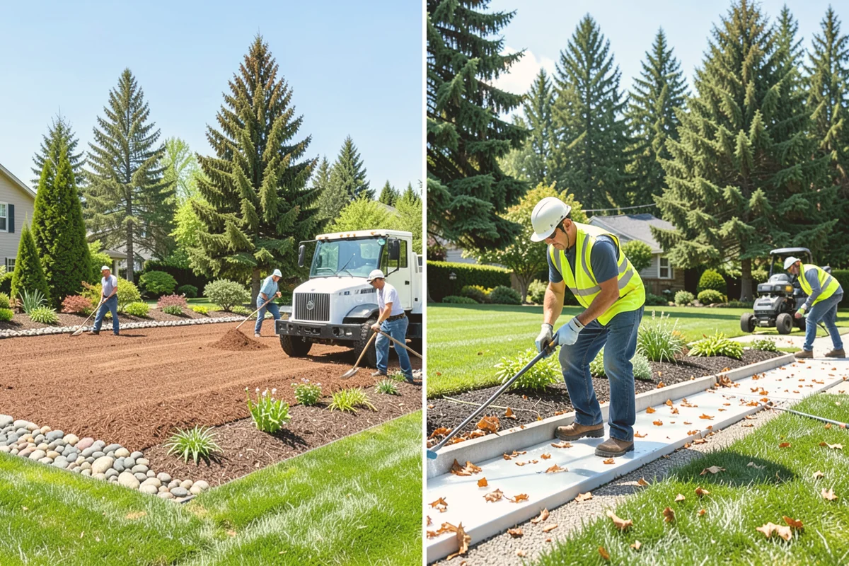 Fall Cleanup in Sammamish, King County, WA - Assess leaf drop and debris
