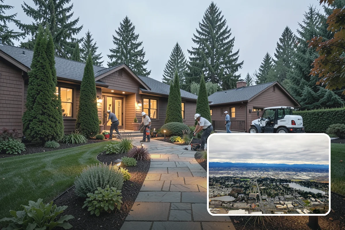 Fall Cleanup in SeaTac, King County, WA - Removes smothering leaf drop