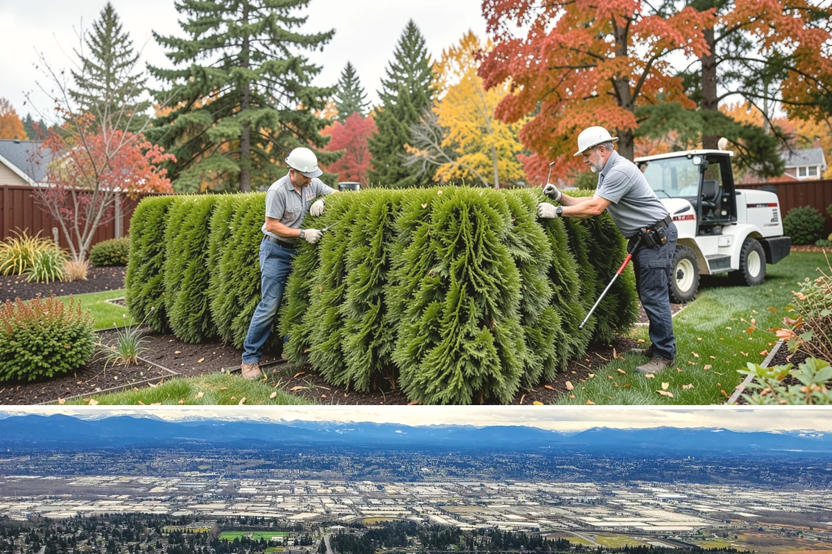 Fall Cleanup in SeaTac, King County, WA - Done in fall, often in one or more passes as leaves drop.