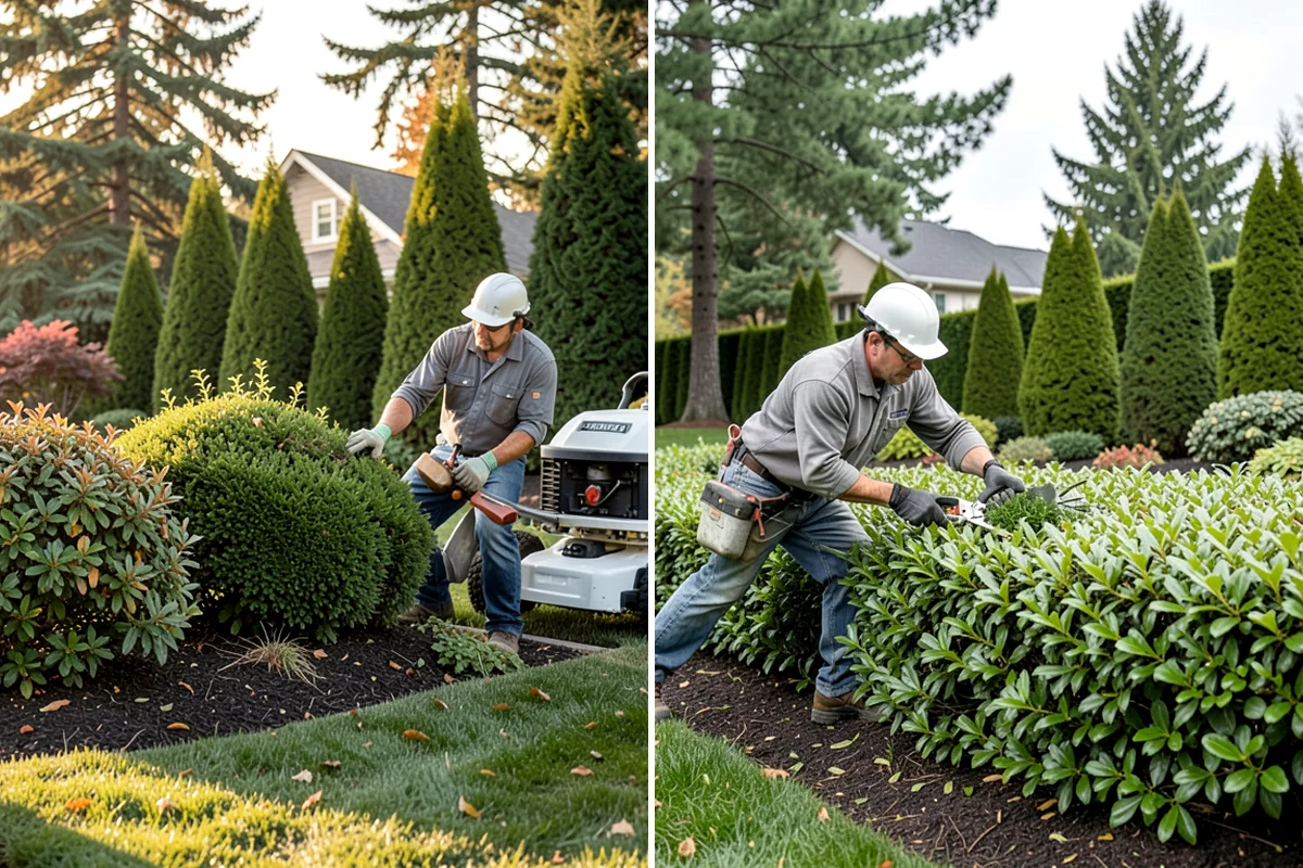 Fall Cleanup in Sedro-Woolley, Skagit County, WA - Assess leaf drop and debris