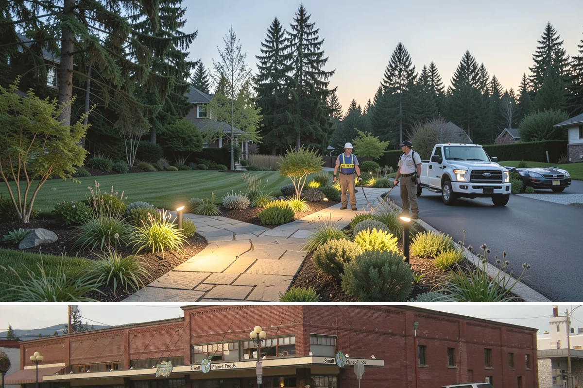 Fall Cleanup in Sedro-Woolley, Skagit County, WA - Done in fall, often in one or more passes as leaves drop.