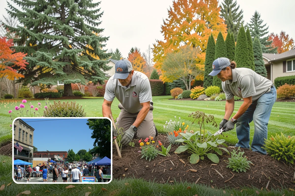 Fall Cleanup in Snohomish, Snohomish County, WA - Removes smothering leaf drop
