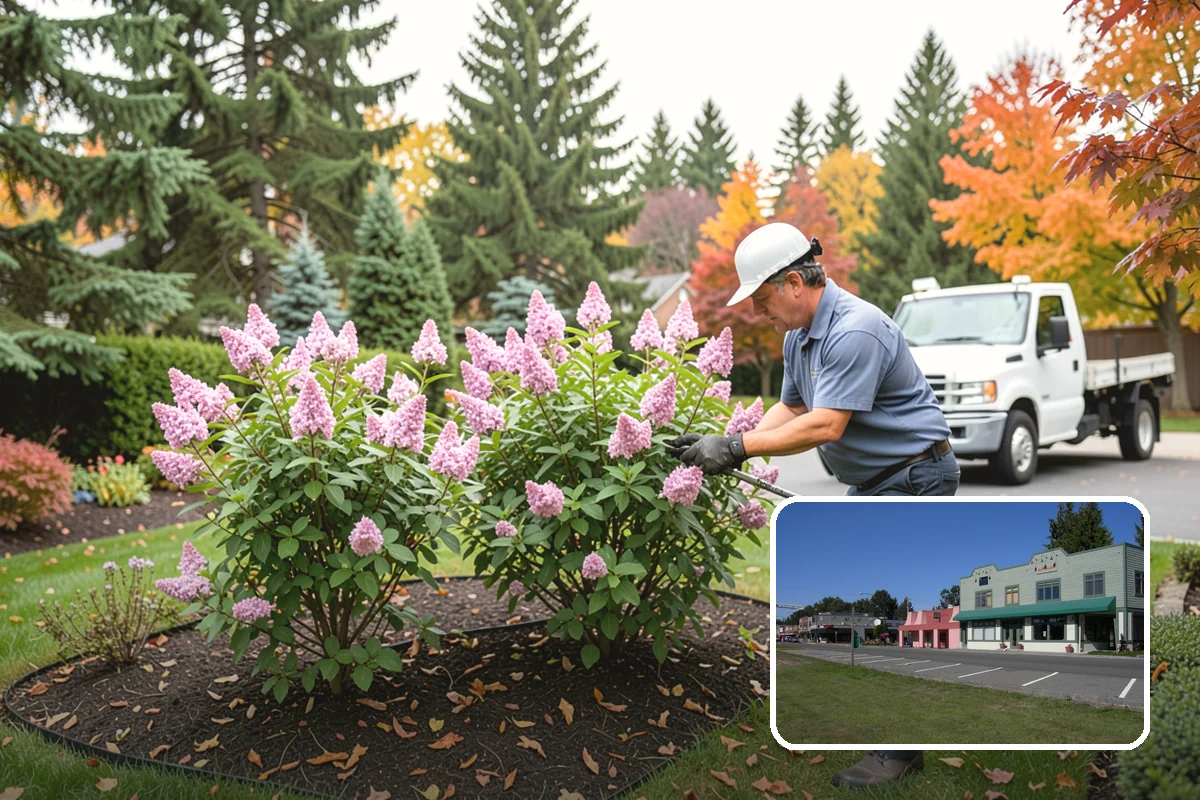 Fall Cleanup in Snoqualmie, King County, WA - Removes smothering leaf drop