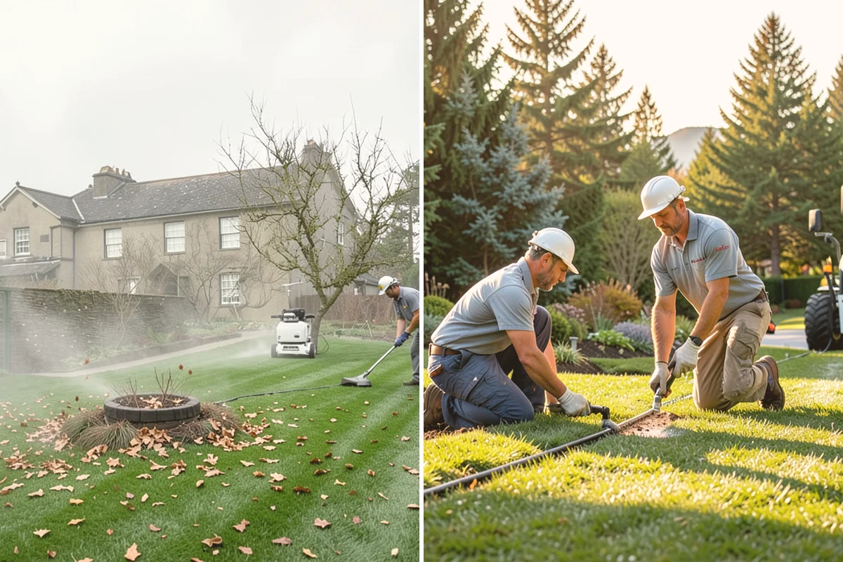Fall Cleanup in Stanwood, Snohomish County, WA - Assess leaf drop and debris