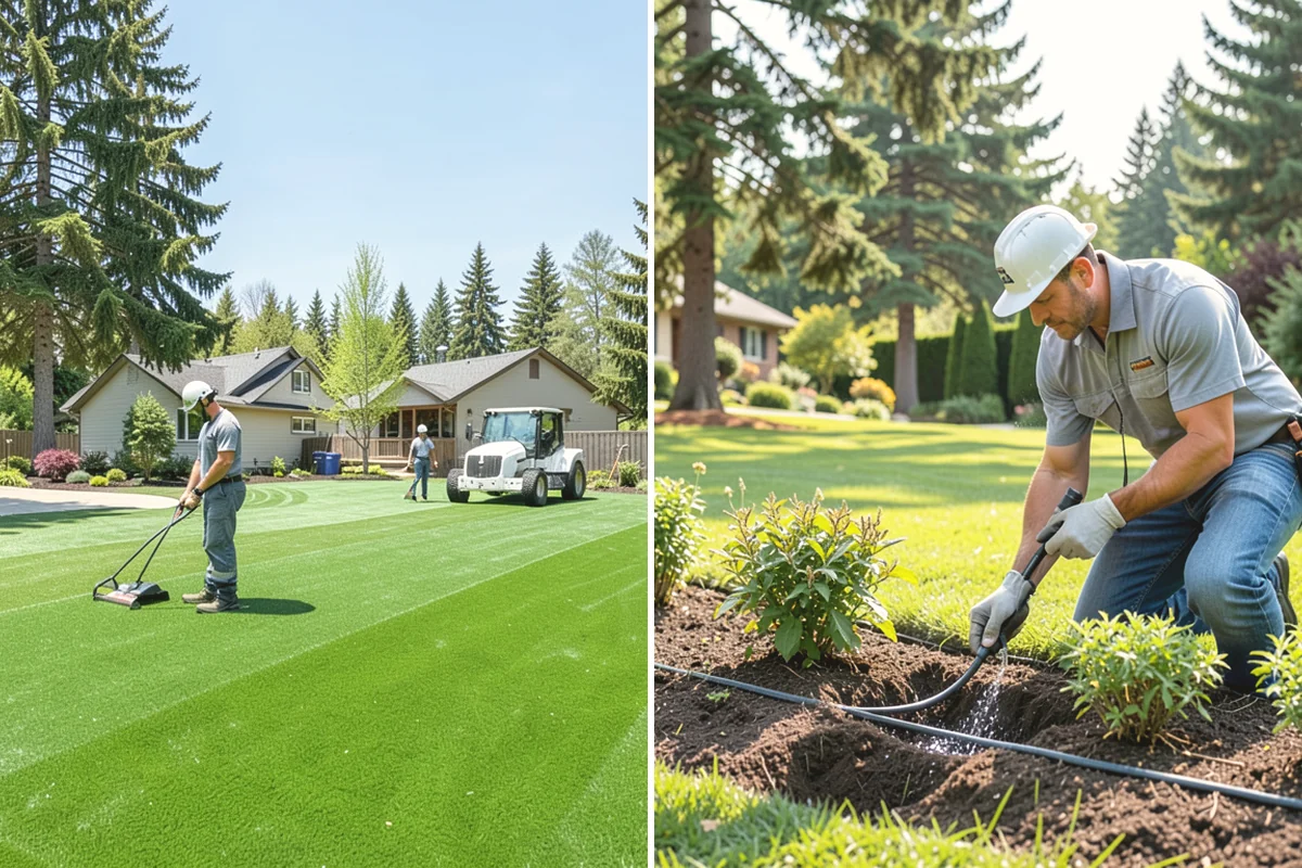 Fall Cleanup in Steilacoom, Pierce County, WA - Assess leaf drop and debris